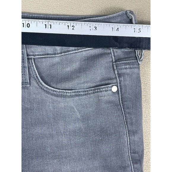 Athleta Womens 8 Skinny Jeans Mid Rise Stretch Zipper Fly Athletic Fit Gray - Picture 3 of 11